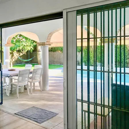 Alamos Jerez I Piscina Salada Climatizada I Bbq I Jardines I 850m2 别墅 *