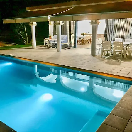 فيلة Alamos Jerez I Piscina Salada Climatizada I Bbq I Jardines I 850m2